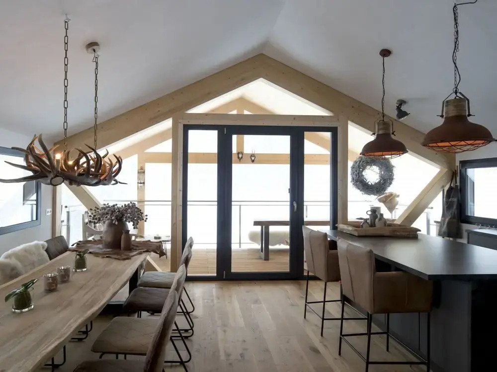 Wellness Chalet mit Au Ensprudelbad Schladming