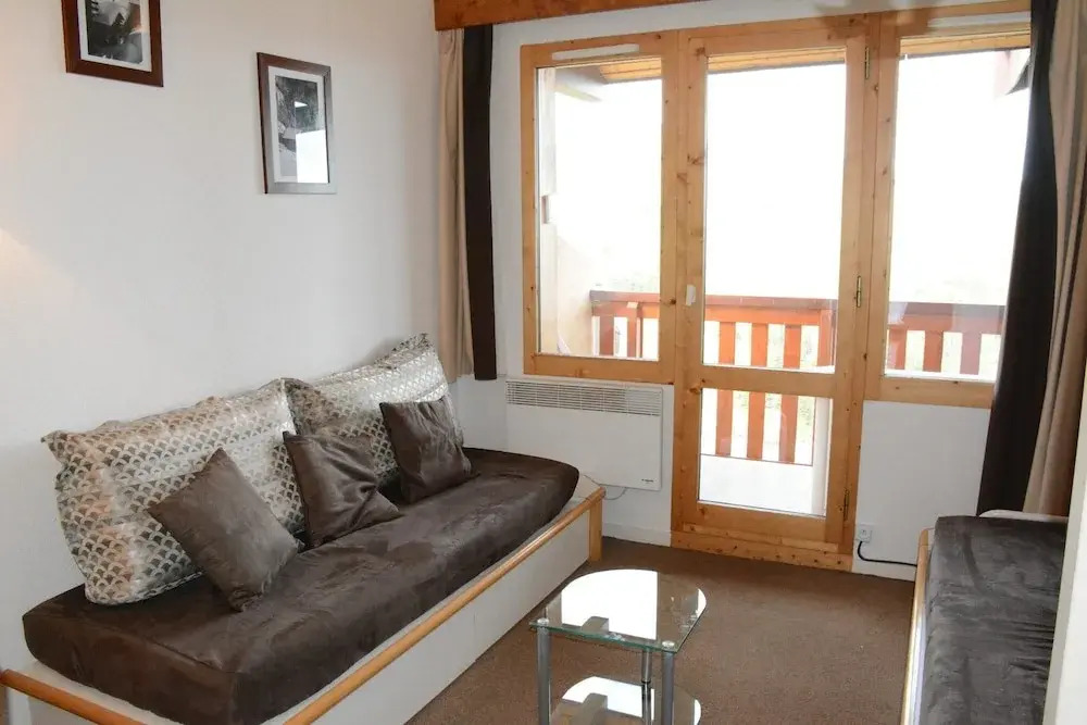 Belle Plagne 2 Room Apartment on the Slopes for 5 People of 30mâ² Lc809