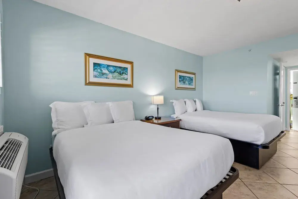 Oceanfront Inn Room #22- Ocean View Balcony 2 Full Beds