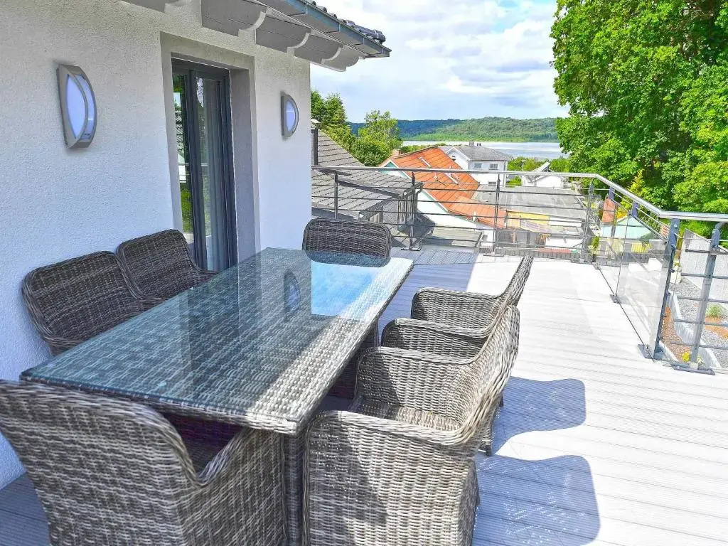 Villa LEVANTE in Binz - Penthouse mit Kamin, Sauna, Seeblick