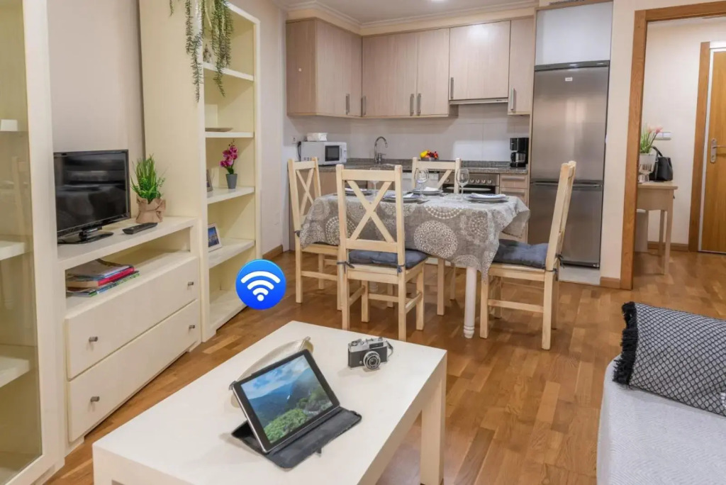 apartamento centro sanxenxo con parking gratis