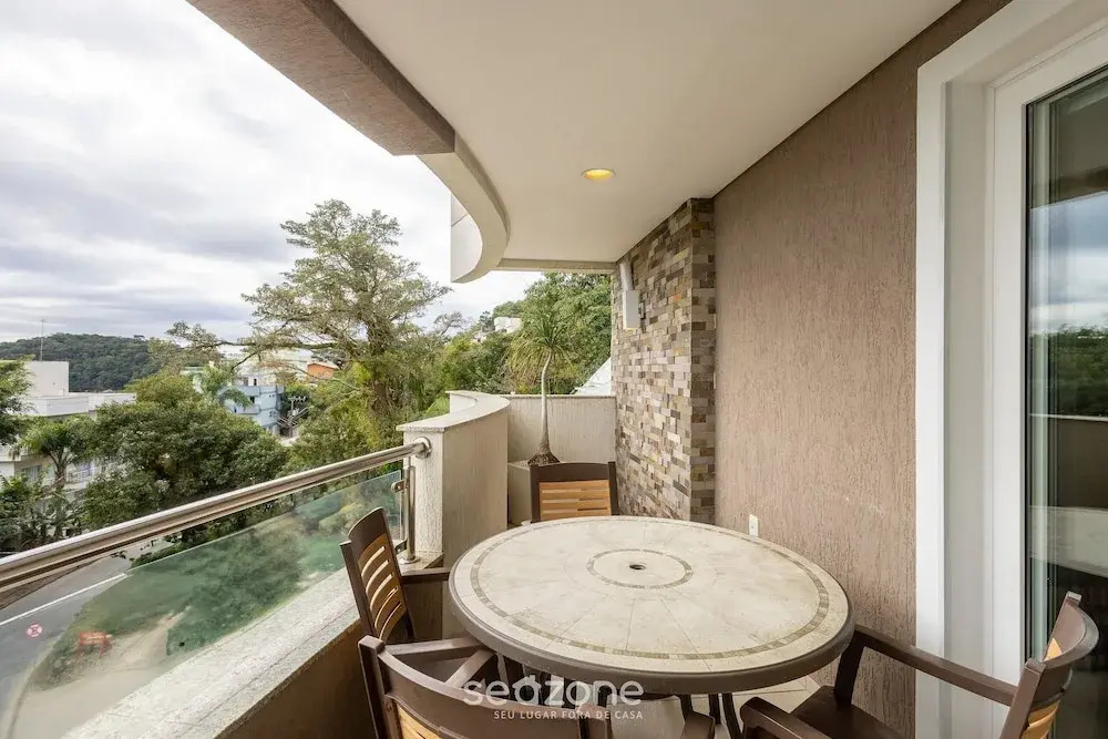 Sea View Apartment w Barbecue in Bombinhas Lga0201
