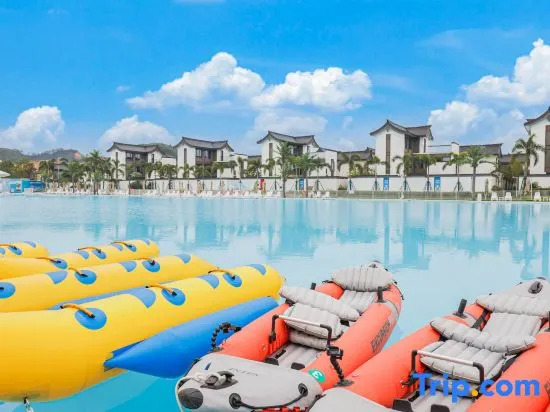 Qingyuan Hudiewan Blue Lake Yueting Hot Spring Villa
