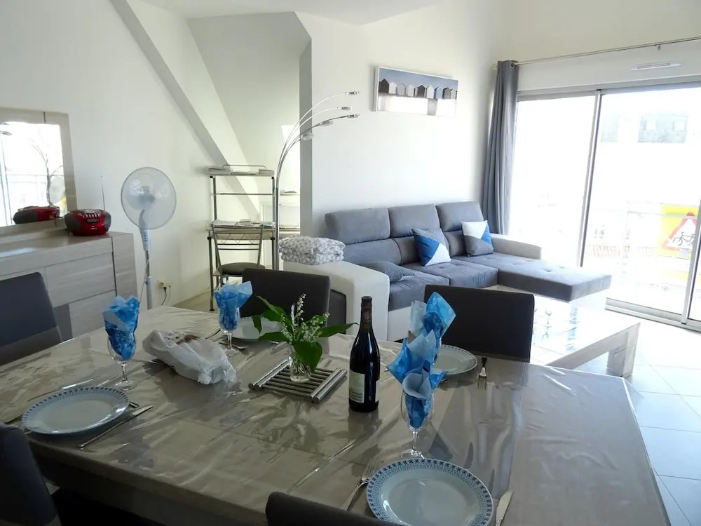Apartment With 2 Bedrooms in Berck, With Wonderful sea View and Furnished Balcony