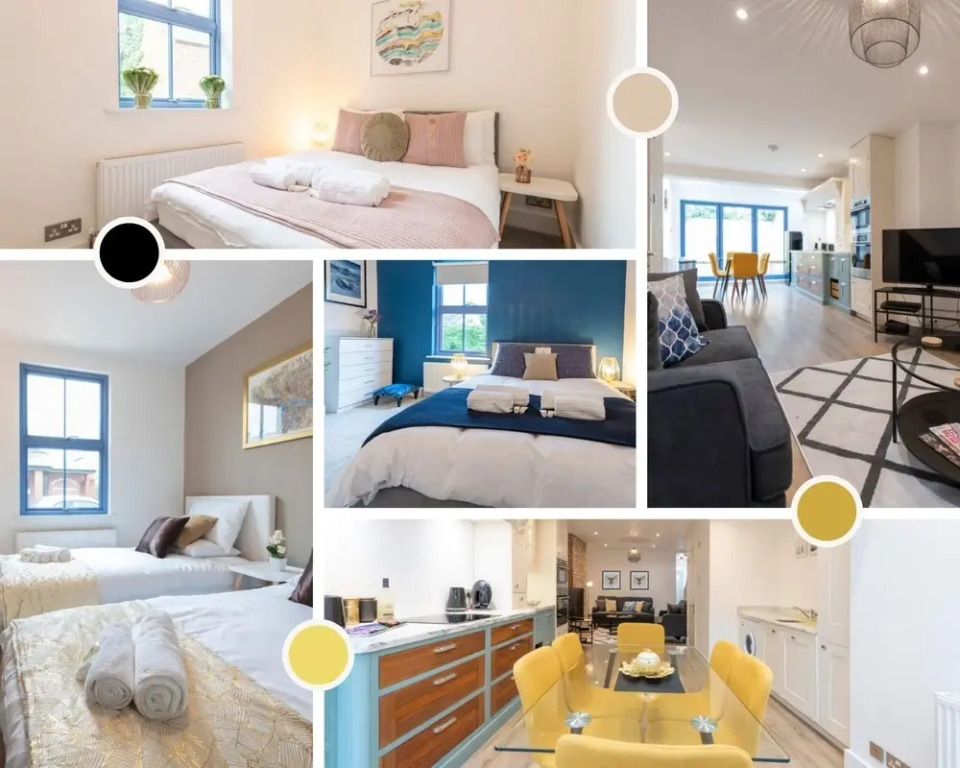 Temple Twenty5 - A Newly Refurbished, Modern Style Large 3 Bedroom House