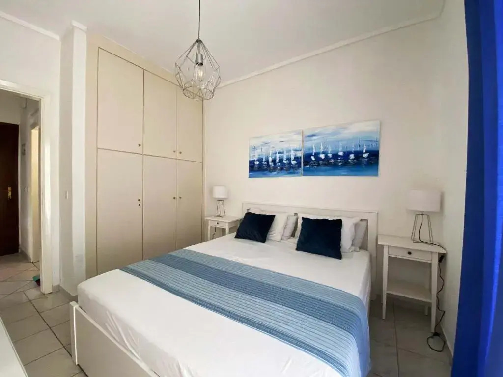 Cozy Apartment in Skala Fourkas,2 BR, 100m/Beach