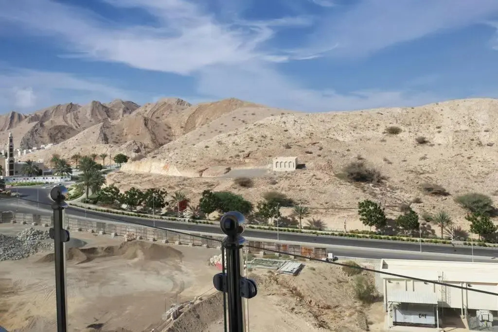 Serviced 2 bedroom apartment , with lovely view.