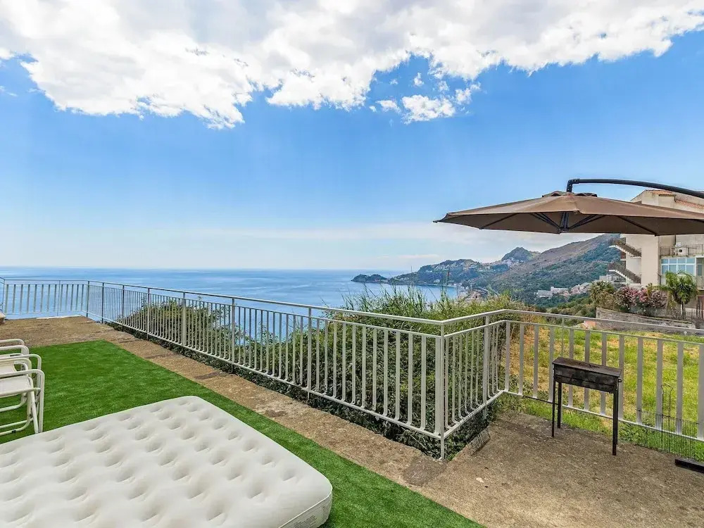 Sea-View Holiday Home in Letojanni with Garden
