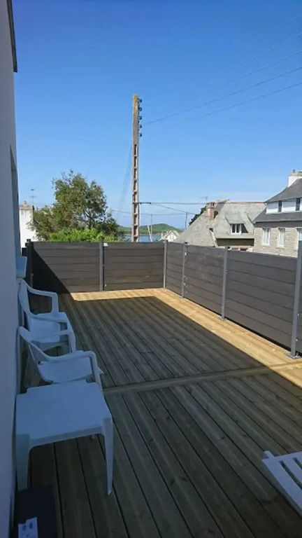 Apartment With 2 Bedrooms in Trébeurden, With Wonderful sea View, Terr