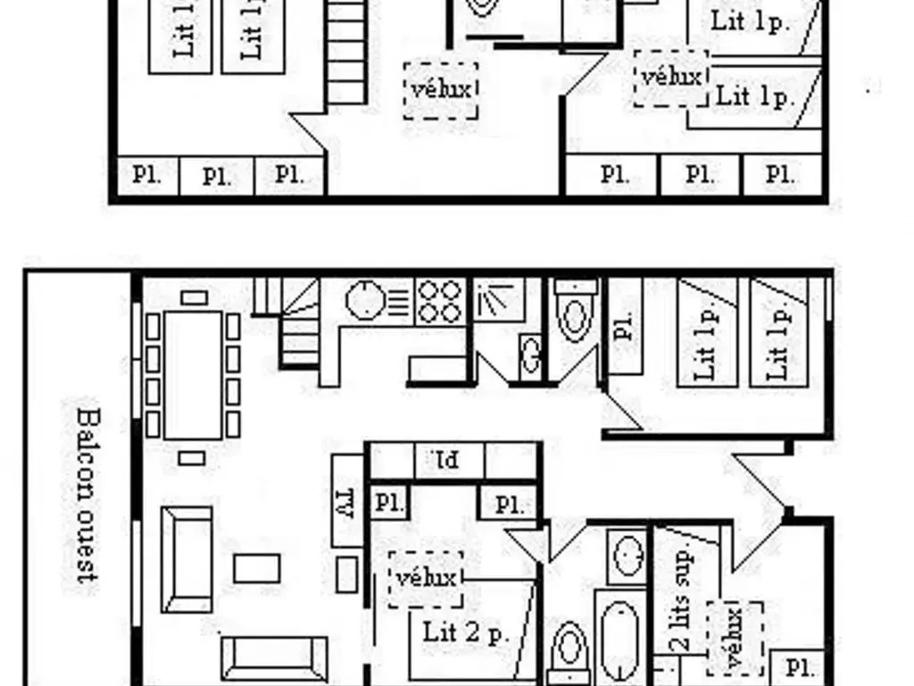 Appartement Méribel, 6 pièces, 10 personnes - FR-1-180-384