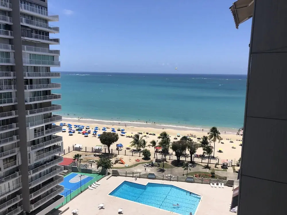 Coral Beach Front Studio Apartment