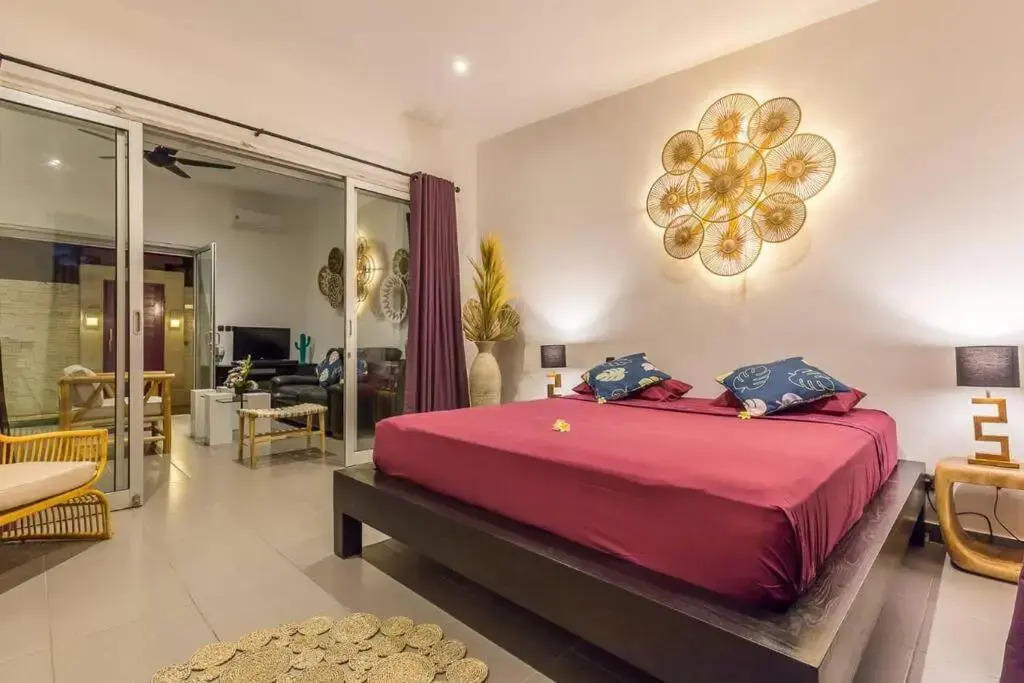 Villa Floppy New 1 bedr villa private Pool 5min beach
