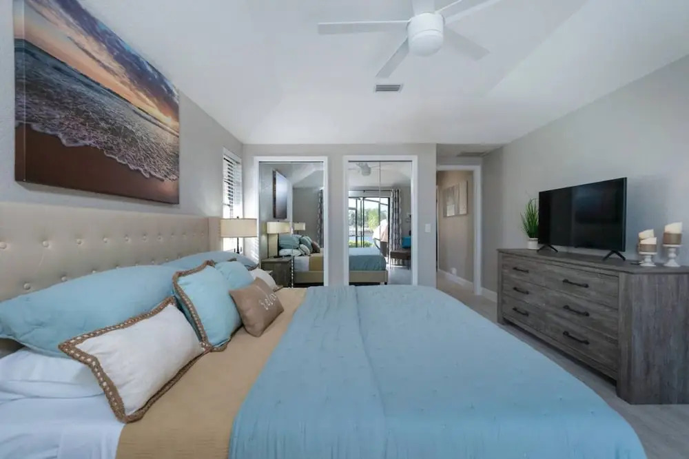 Waterfront Villa with Heated Pool & Spa