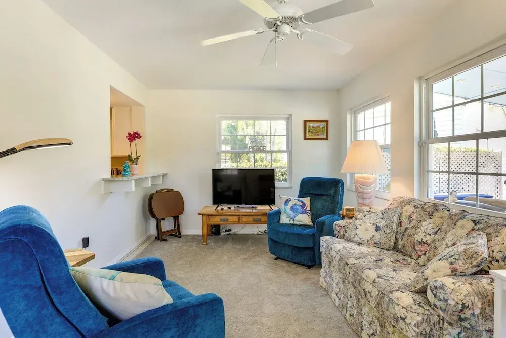 Walk to Beach: Home w/ BBQ & Fire Pit in Bradenton