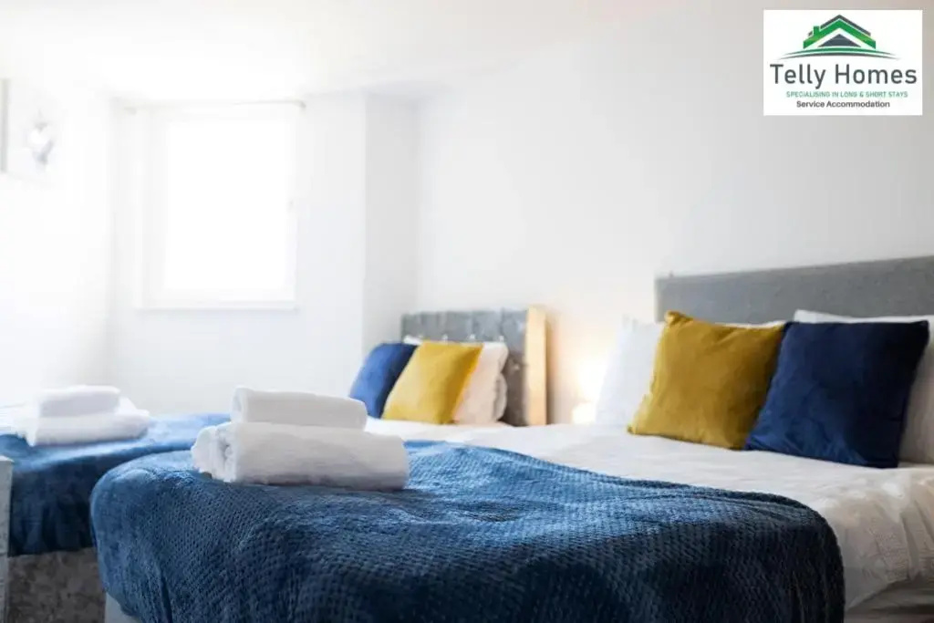 By NEC and Airport- 5 percent off weekly and 10 percent off monthly bookings-1 Bedroom Apartment at Telly Homes Limited Birmingham - Free WiFi, Aster unit