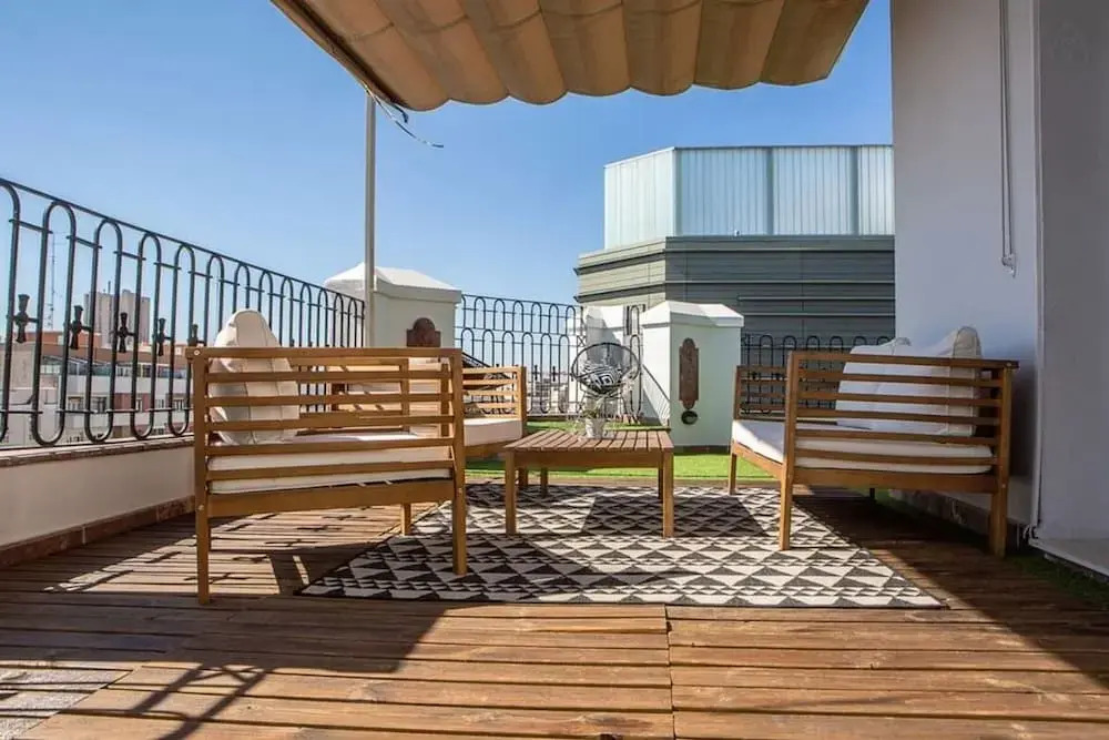 Beautiful 1 Bed Sleeps 6 W Terrace Heart of Madrid