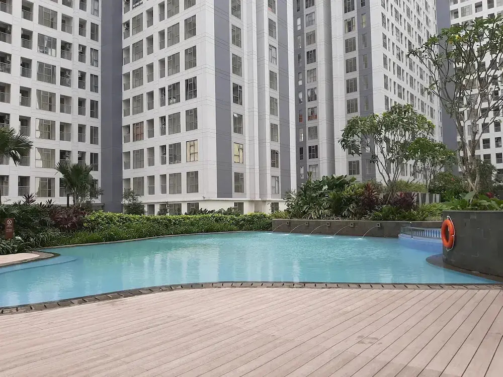 1Br With Extra Room Apartment Cozy Style M-Town Residence