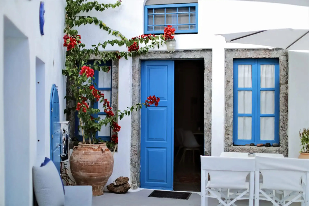 Whitewashed Houses