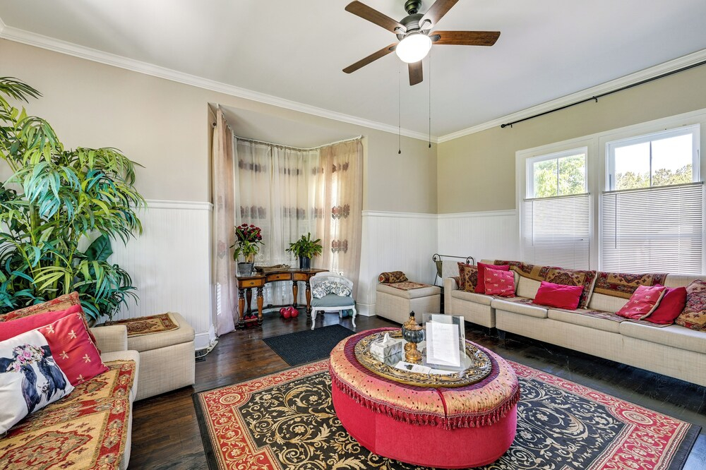 Grand Historic Home w/ Yard & Deck in High Point