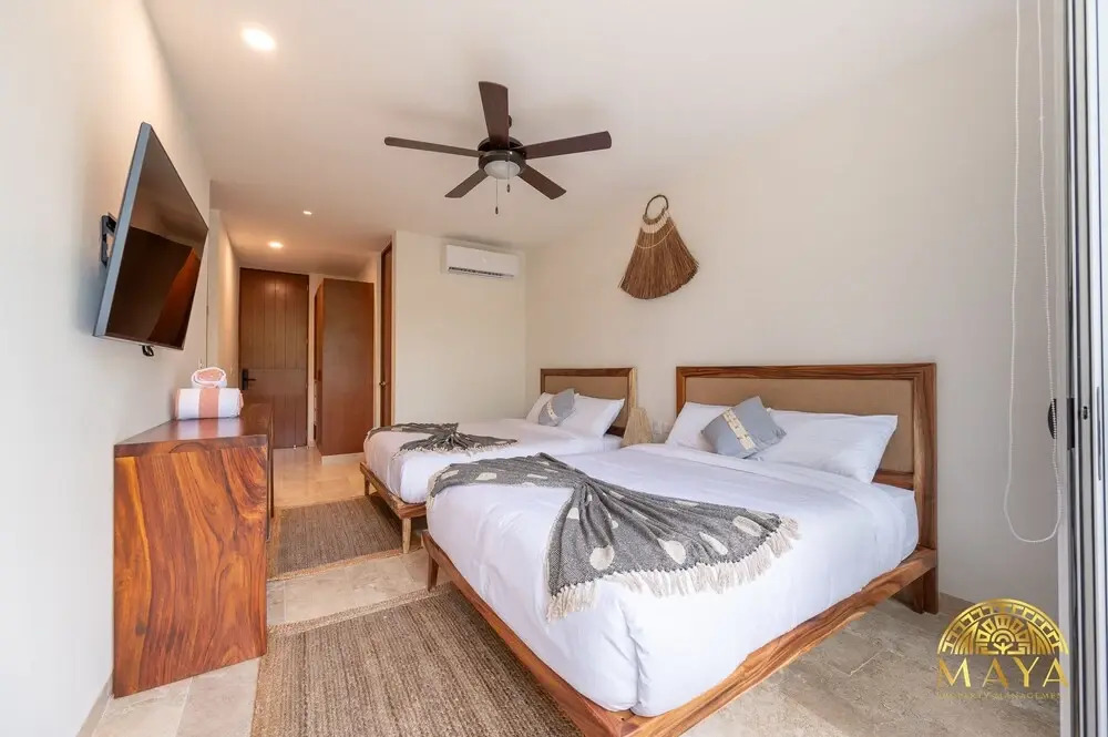 NHOA 208A Lux 2BR Condo Jungle View in Aldea Zama