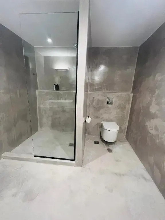 Yalos Mykonos 4 Bedroom Luxury house 5 minute from Ornos Beach w sea & Sunset view