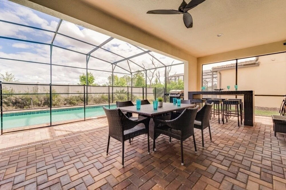 A Giant Themed Resort Villa Minutes From Disney! 8 Bedroom Home by Redawning