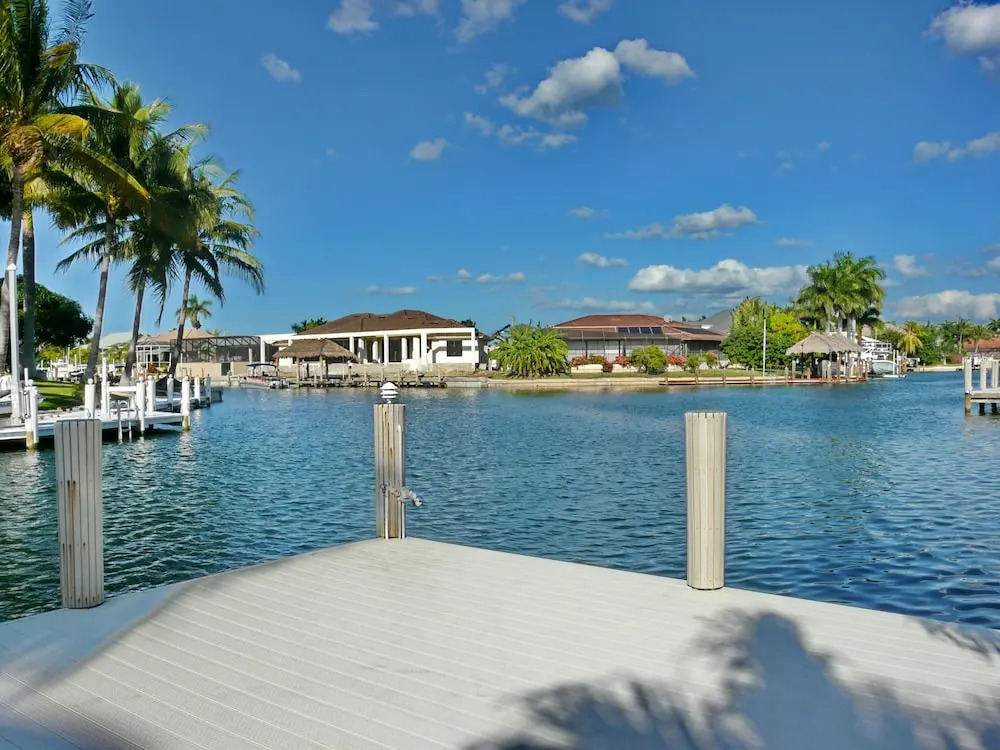 Pet-friendly waterfront home near beach with pool