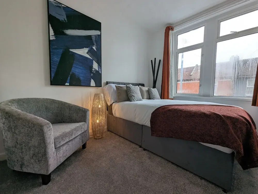 Central 3BR Home with Hot Tub Sleeps 10