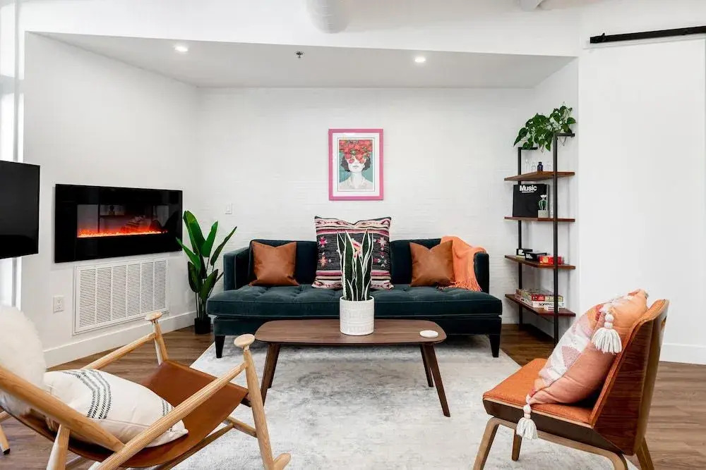 Bright Boho Loft Huge Private Deck