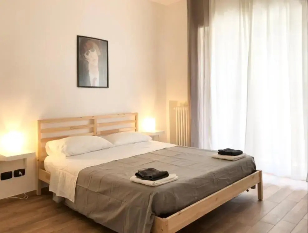 Italien chic, camera con bagni condivisi