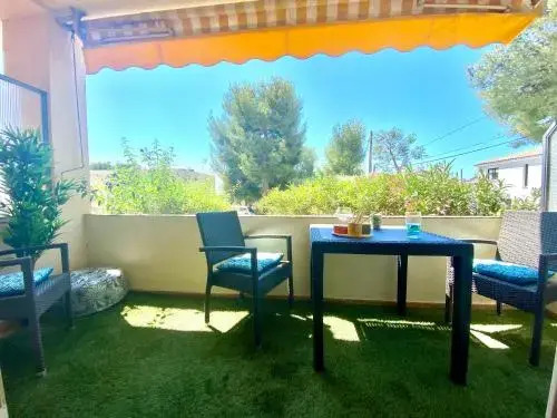 AzurCosy T2 calme (1 chambre) balcon au sud