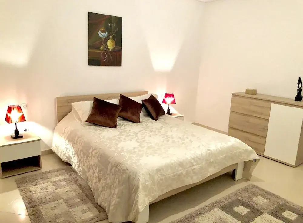Apartment With 2 Bedrooms in Boujarah, Martil, With Furnished Terrace and Wifi - 4 km From the Beach