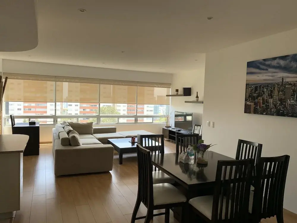 Large Private Apartment in the Heart of the City @Cdmx-Santafe-801