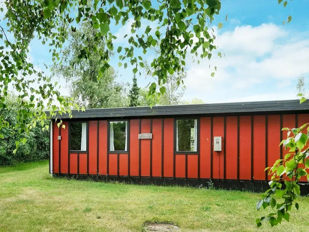 Modern Holiday Home in Bornholm With Roofed Terrace