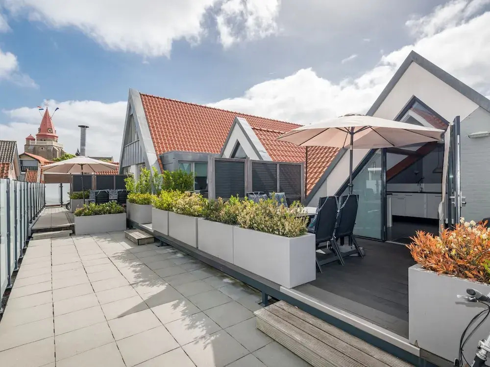 Enlivening Apartment in Ouddorp With Garden Furniture