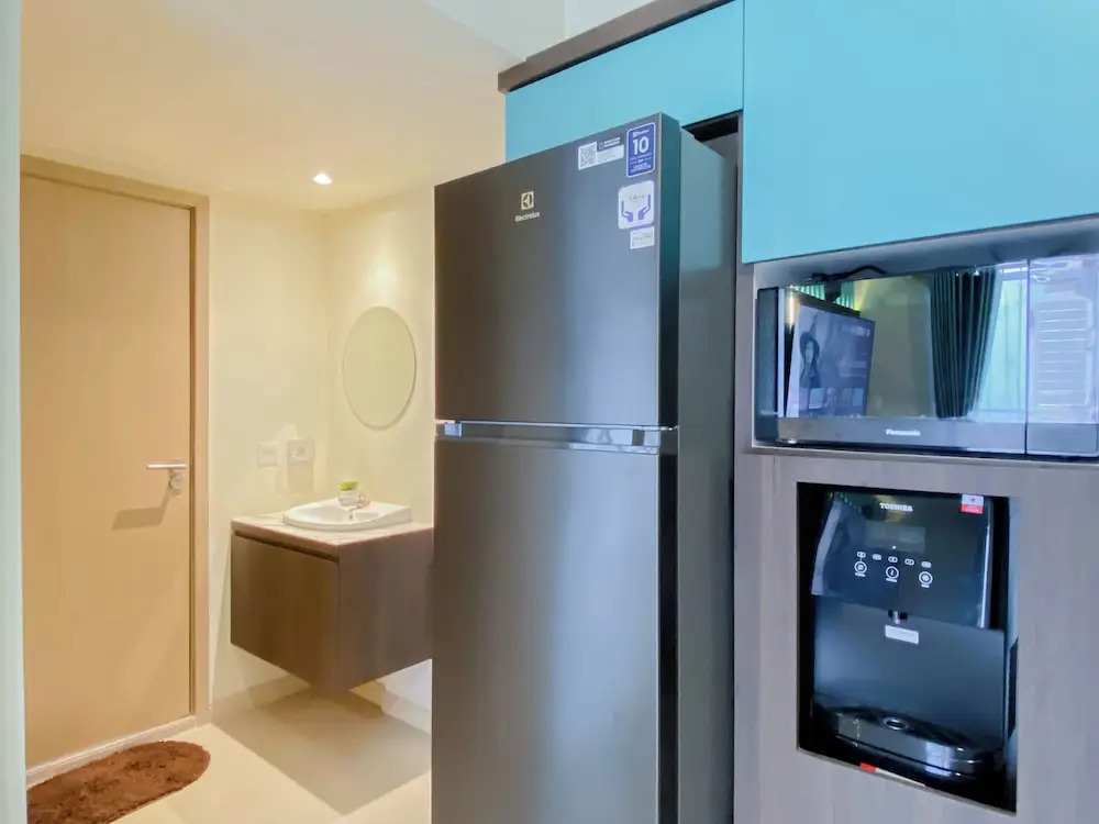 Comfy And Nice Cyan 2Br At Apartemen Meikarta District 1