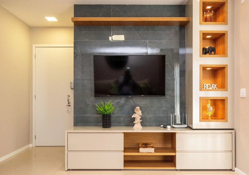 Apartamento 2 quartos decorado no Jardim Goiás - Ed Metropolitan Sidney - MS1405O