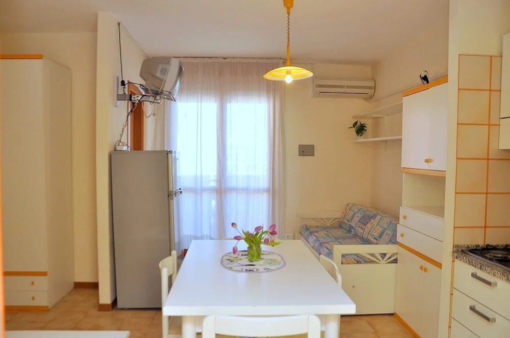 "beautiful Studio Apartment in a Seafront Building"