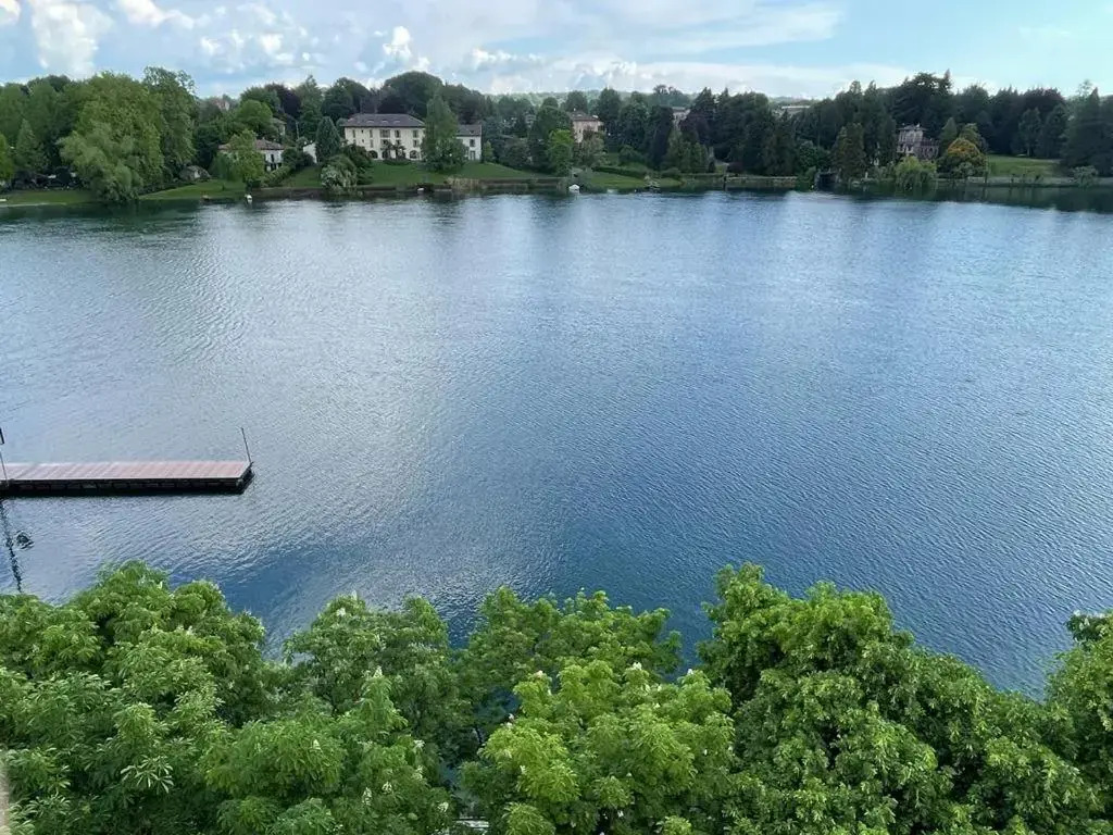 White 1 - city center river view