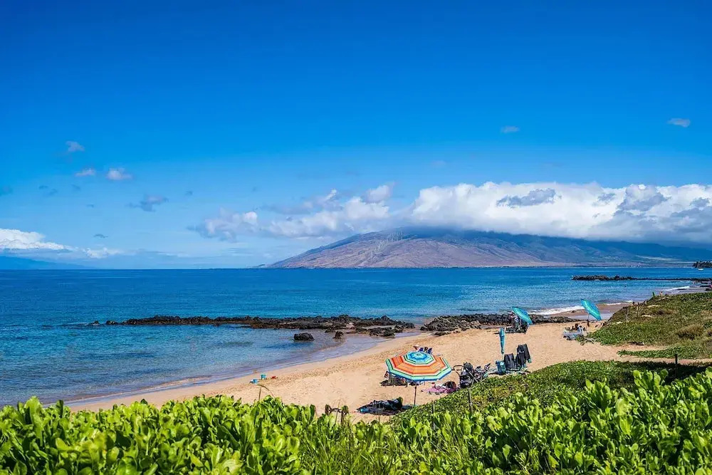 Discover Kamaole Sands 5-414: Penthouse Perfection W/split AC, Ocean View, Wi-fi
