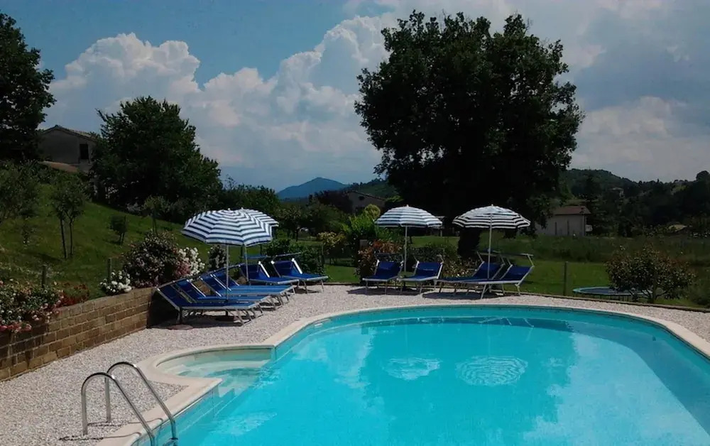 Apartment With 3 Bedrooms in Montesecco, With Wonderful sea View, Pool Access, Furnished Garden - 30 km From the Beach