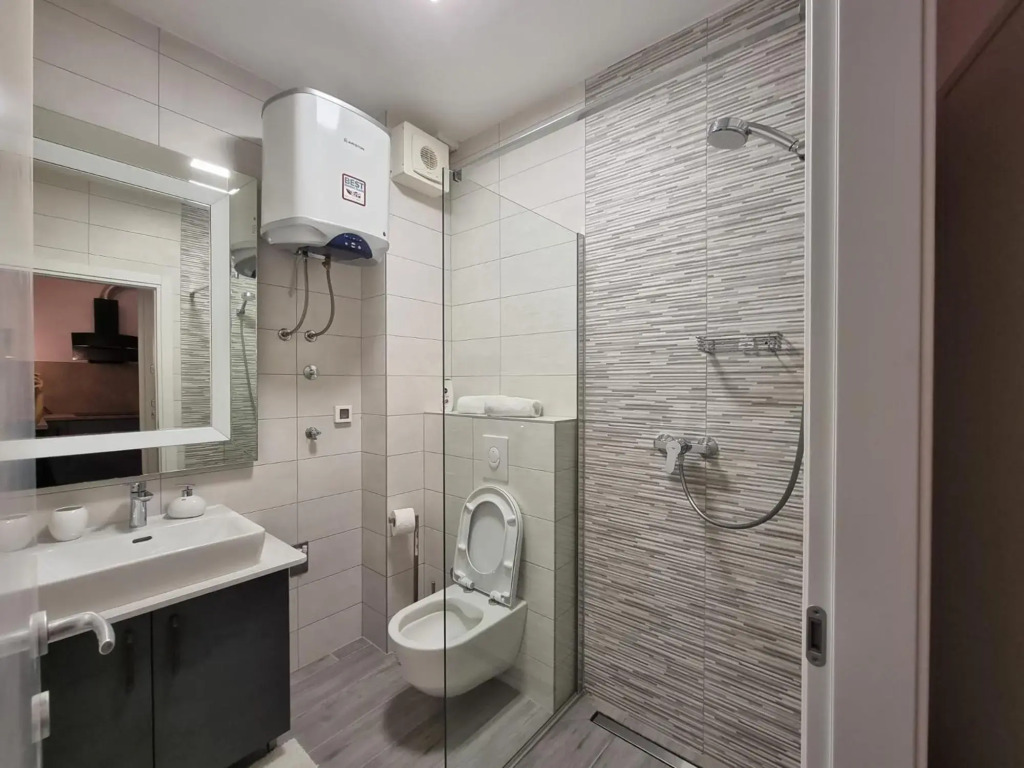 Beautifull studio apartment Bell with balcony and sea view in Zadar