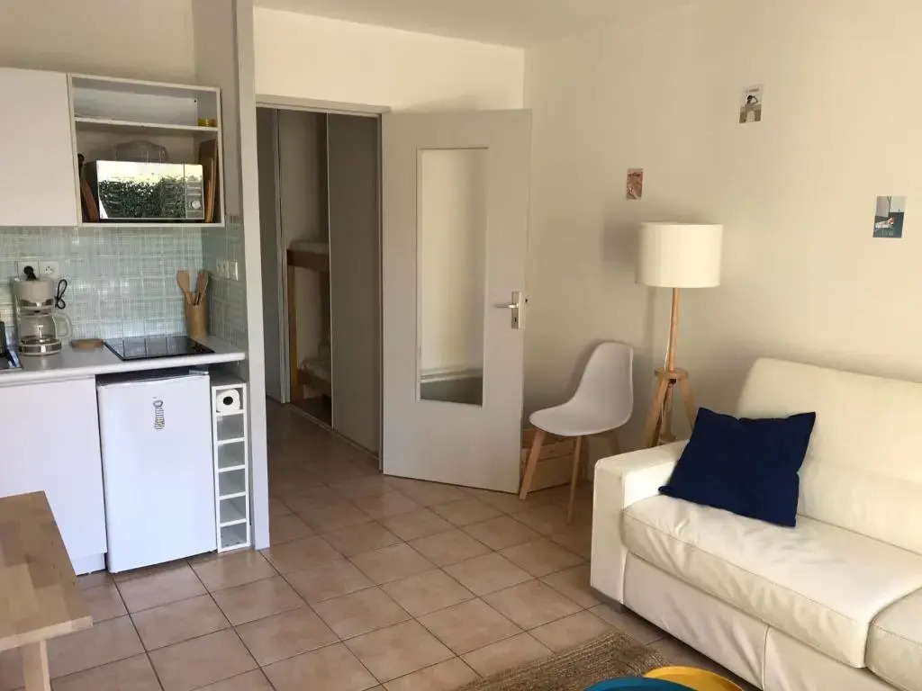 Studio L'Air Marin avec terrasse et jardinet à 2 pas de la plage