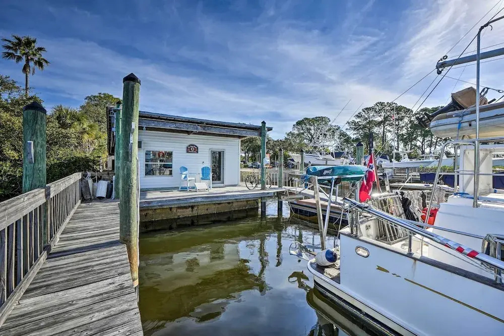 Waterfront Tarpon Springs Vacation Rental!