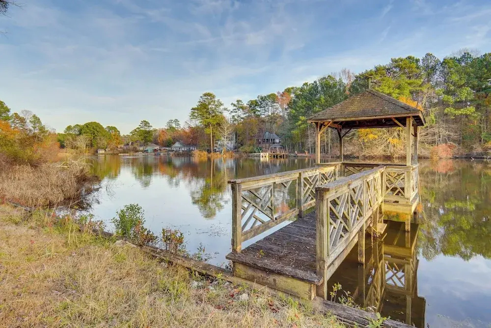 Scenic Studio w/ Dock Access in Fayetteville!