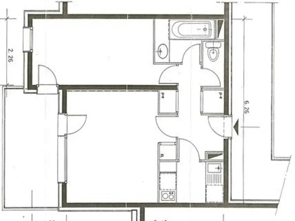 Appartement Valmorel, 2 pièces, 6 personnes - FR-1-291-764