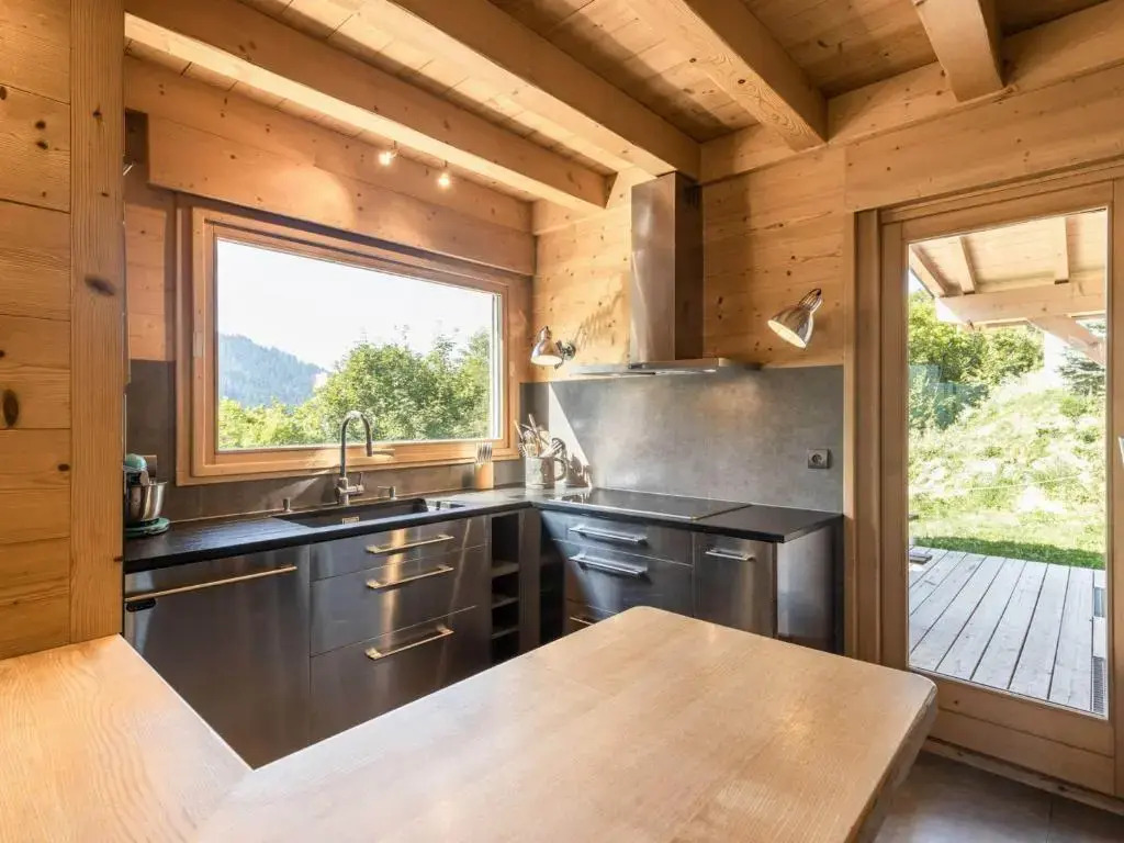 Chalet 4★, 14 pers, hammam, près pistes, terrasse sud - FR-1-304-140