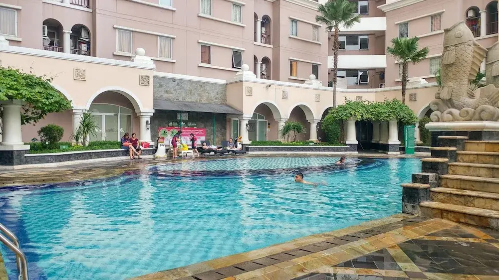 2Br Apartment Gading Mediterania Residence with Android TV