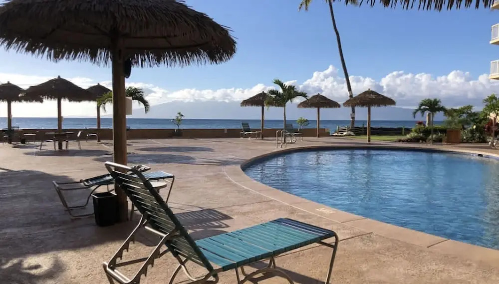 Kahana Oceanfront Gem w Gym Pool AC Comfort Walk to Dining