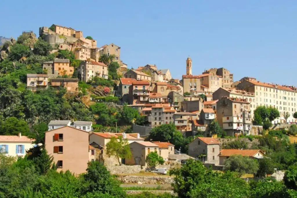 Grand Studio 30m2 4 pers plein centre Corte 13 cours paoli wifi tv lave linge